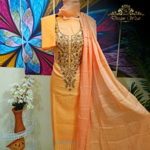 Indian AOP & Embroidered 3 pcs