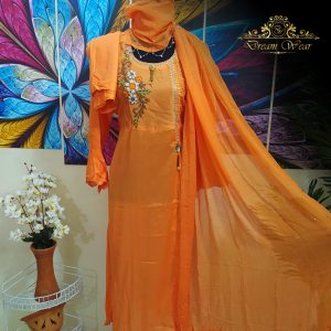 Pakistani exclusive pearl & stone work 3 Pcs