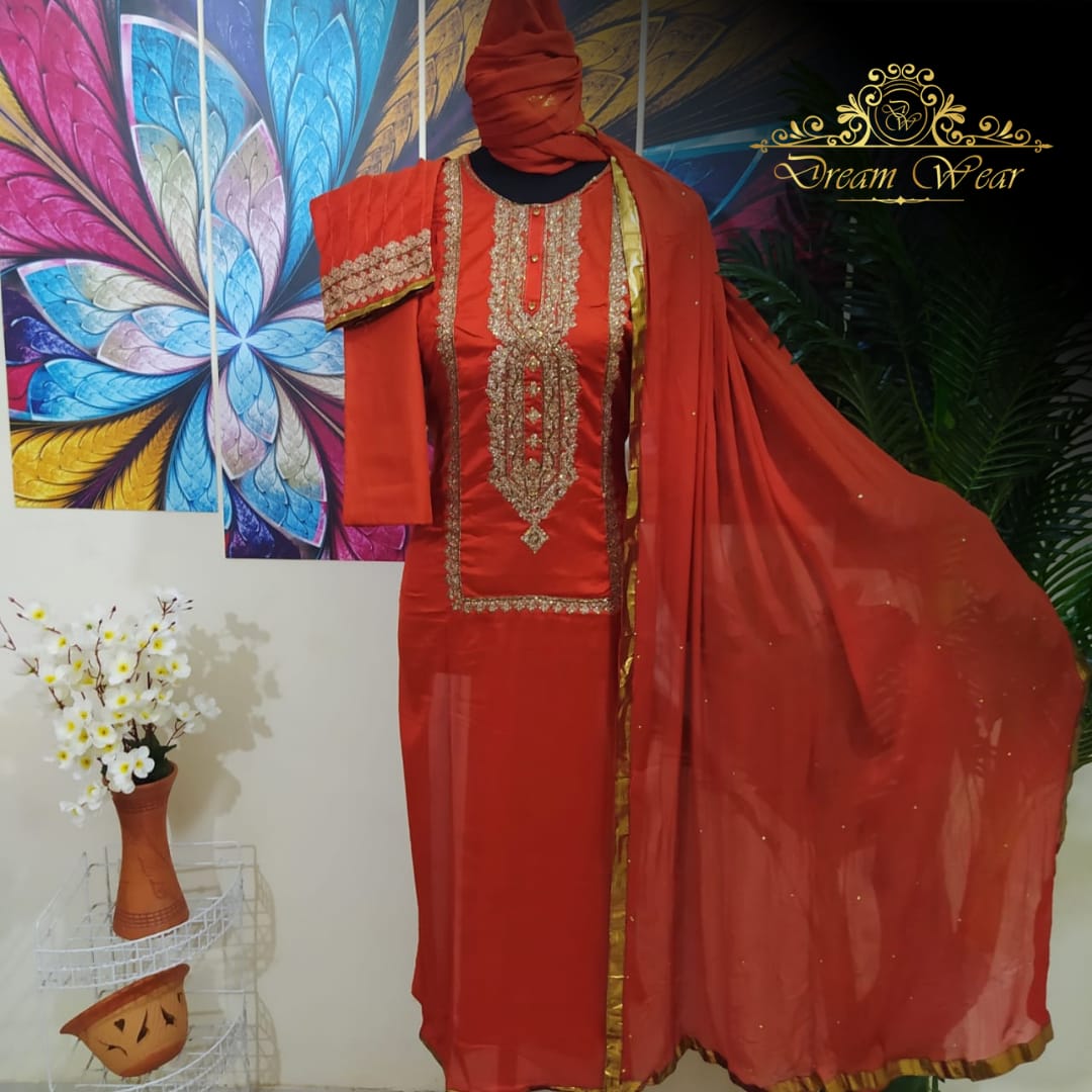 Goldwork Embroidery 3 Pcs