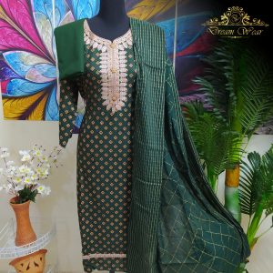 Indian Embroidered 3 Pcs