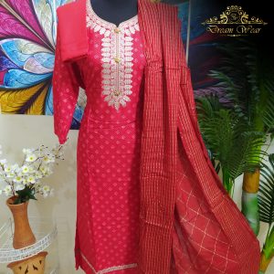 Indian Embroidered 3 Pcs